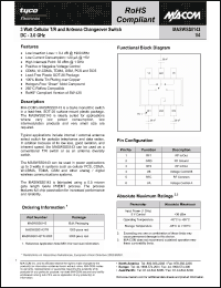 Click here to download MASWSS0143TR-3000 Datasheet