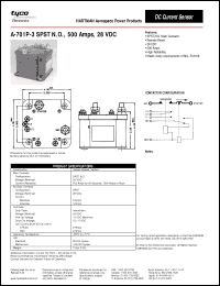 Click here to download A-701P-3 Datasheet