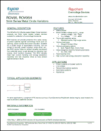 Click here to download ROV05H241M-AP Datasheet