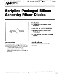 Click here to download MA4E185-276M Datasheet