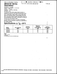 Click here to download MA42197 Datasheet