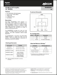 Click here to download MAAMSS0031TR-3000 Datasheet