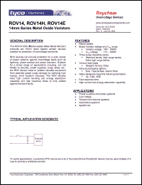Click here to download ROV11-241K-2 Datasheet