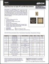 Click here to download MADR-007690-DR002 Datasheet