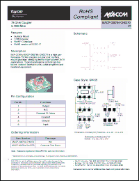 Click here to download MACP-008764-CH0370 Datasheet