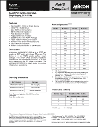 Click here to download MASW-007071-0001TR Datasheet