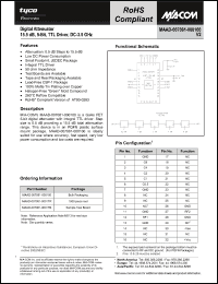 Click here to download MAAD-007081-0001TR Datasheet