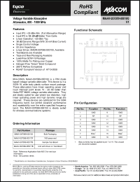Click here to download MAAV-007089-0001TR Datasheet