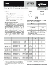 Click here to download MA4ST2500 Datasheet
