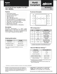 Click here to download MAAPSS0107TR-3000 Datasheet