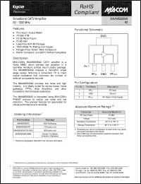 Click here to download MAAMSS0042TR Datasheet