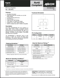 Click here to download MAAMSS0050TR-3000 Datasheet