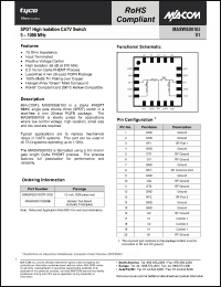 Click here to download MASWSS0103TR-3000 Datasheet