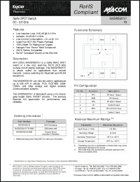Click here to download MASWSS0151TR-3000 Datasheet