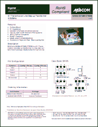 Click here to download MABA-007488-CT95TB Datasheet