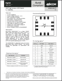 Click here to download MASW-008177-000000 Datasheet