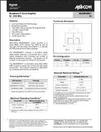 Click here to download MAAMSS0017TR-3000 Datasheet