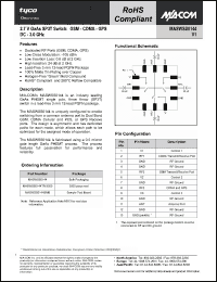 Click here to download MASWSS0144TR-3000 Datasheet
