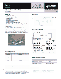 Click here to download MAMX-008174-CXD8TB Datasheet