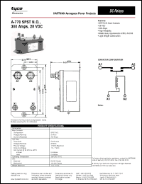 Click here to download A-770 Datasheet
