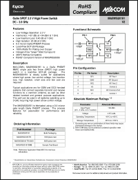 Click here to download MASWSS0181TR-3000 Datasheet