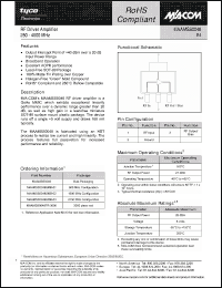 Click here to download MAAMSS0048TR-3000 Datasheet