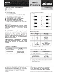 Click here to download MASWSS0191SMB Datasheet