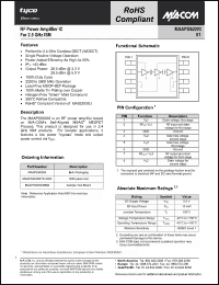 Click here to download MAAPSS0093TR-3000 Datasheet