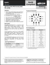 Click here to download MASWSS0184TR-3000 Datasheet