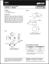 Click here to download AMC-184 Datasheet