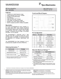 Click here to download MAAMSS0058 Datasheet