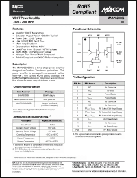 Click here to download MAAPSS0066TR-3000 Datasheet
