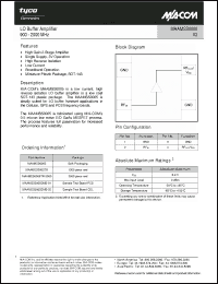 Click here to download MAAMSS0005TR-3000 Datasheet
