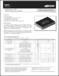 Click here to download MAVC-060000-530768 Datasheet