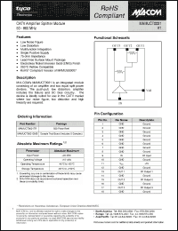 Click here to download MAMUCT0021TR Datasheet