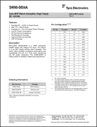 Click here to download SW90-0004ATR Datasheet