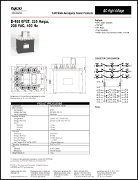 Click here to download B-460 Datasheet