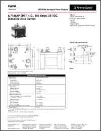 Click here to download A-718AAP Datasheet