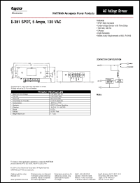 Click here to download E-381 Datasheet