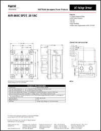 Click here to download AVR-869C Datasheet