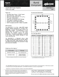 Click here to download MAAPSS0111SMB Datasheet