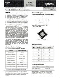 Click here to download MASW-000822-12770T Datasheet