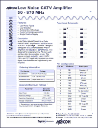 Click here to download MAAMSS0001TR Datasheet