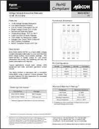 Click here to download MAAV-007941-TR3000 Datasheet