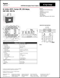 Click here to download B-124GL Datasheet