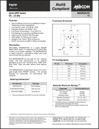 Click here to download MASWSS0192TR-3000 Datasheet