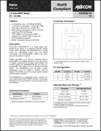 Click here to download MASWSS0179TR-3000 Datasheet