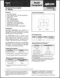 Click here to download MAAMSS0046TR-3000 Datasheet