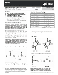 Click here to download MA8334 Datasheet