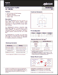 Click here to download MAAMSS0014TR Datasheet